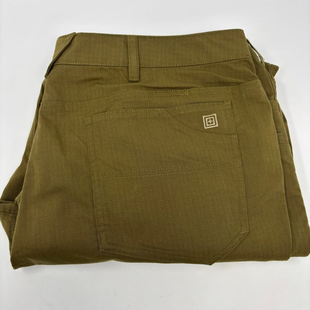 5.11 Tactical Mens‎ 42x32 Green Tactical Canvas Work Pants